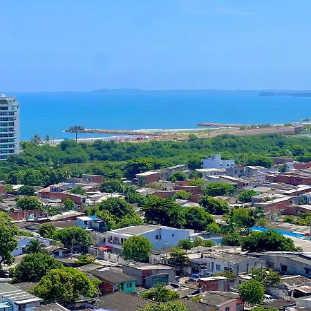 Apartamento Hermoso Apartamento Piso 17 En Con Cercania Al Mar Y Centro Historico