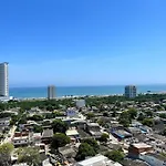 Hermoso Apartamento Piso 17 En Cartagena Con Cercania Al Mar Y Centro Historico