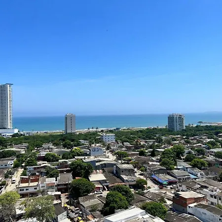 Apartment Hermoso Apartamento Piso 17 En Con Cercania Al Mar Y Centro Historico Cartagena